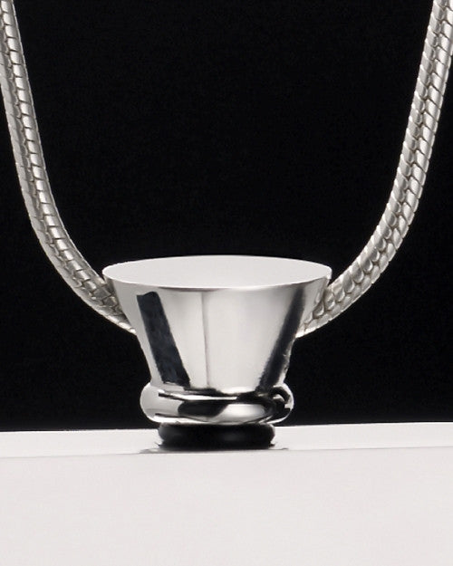 Stainless Steel Whispering Thoughts Cremation Keepsake