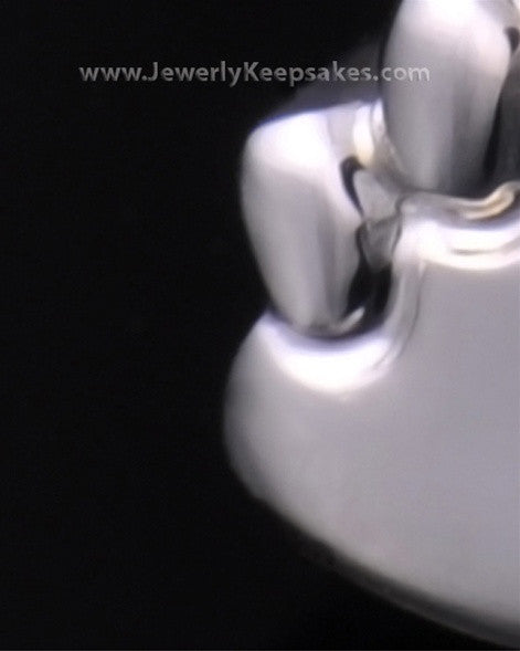 Pet Memorial Jewelry Sterling Silver Paw