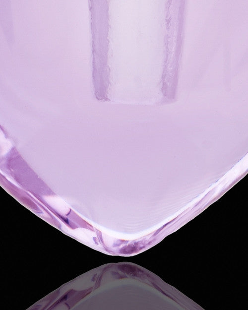 Ash Pendant Lavender Heart Glass Locket
