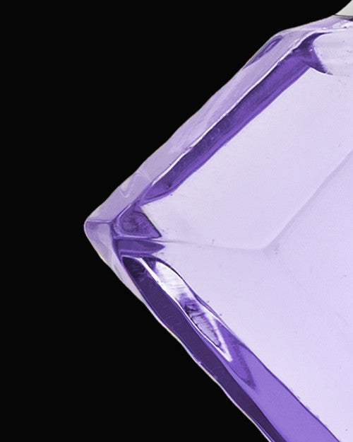 Cremains Pendant Lavender Fascination Glass Locket