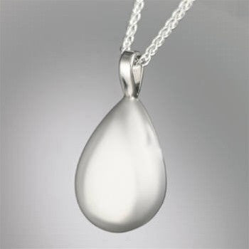 Cremation Locket Sterling Teardrop