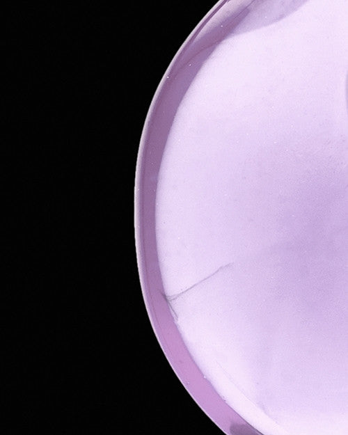 Cremation Jewelry Lavender Security Glass Locket