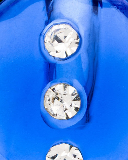 Cremation Locket Indigo Security Glass Locket