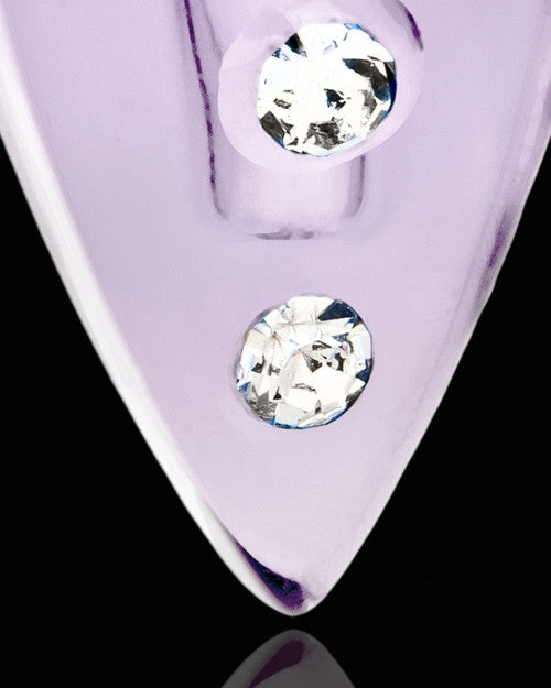 Jewelry Urn Lavender Joyful Glass Locket