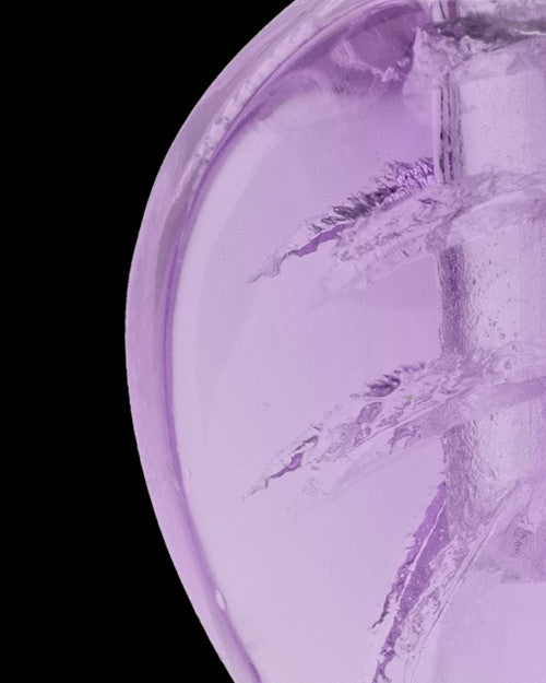 Urn Necklace Lavender Fall Glass Locket