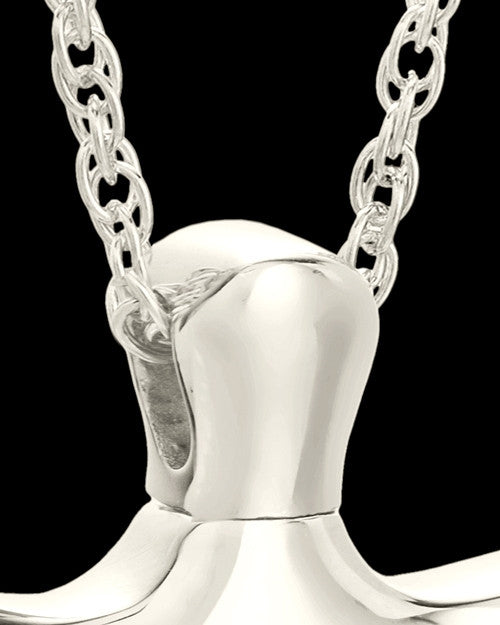 Keepsake Pendant Kester Cross Keepsake - Solid 14K White Gold