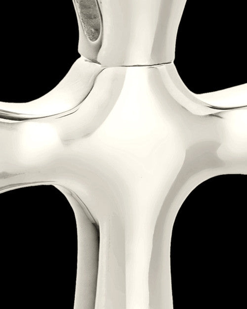 Keepsake Pendant Kester Cross Keepsake - Solid 14K White Gold