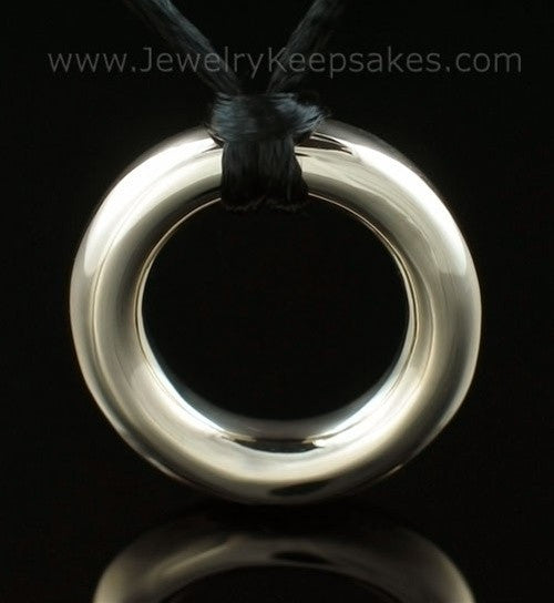 Cremation Urn Necklace 14K Eternity