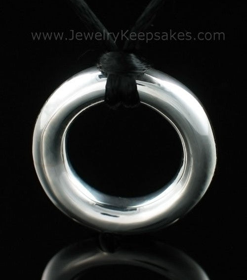 Cremation Pendant Sterling Silver Eternity
