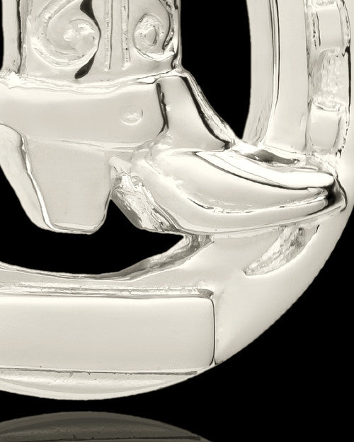 Memorial Pendant 14K White Gold Giddy Up