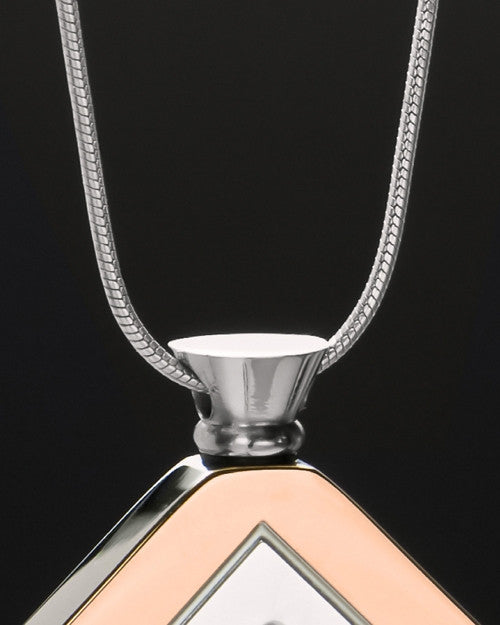 Stainless Splendid Memories Cremation Keepsake