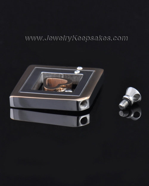 Stainless Splendid Memories Cremation Keepsake