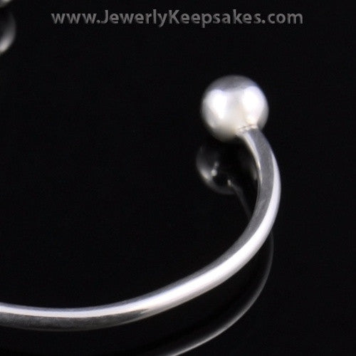 Remembrance Jewelry Bracelet Sterling Silver Loved