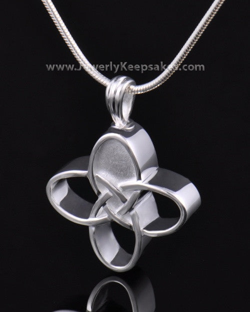 Memorial Keepsake Sterling Silver Celtic Cross Keepsake