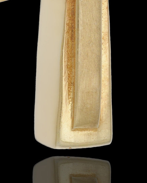 Urn Jewelry Gold Plated Two Cross Keepsake