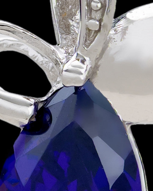 Silver Plated Drop of Hope Cremation Urn Pendant