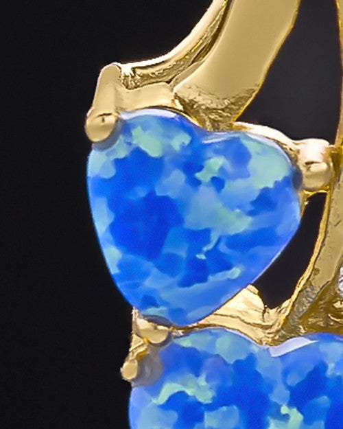 Gold Plated Treasures of the Heart Cremation Urn Pendant