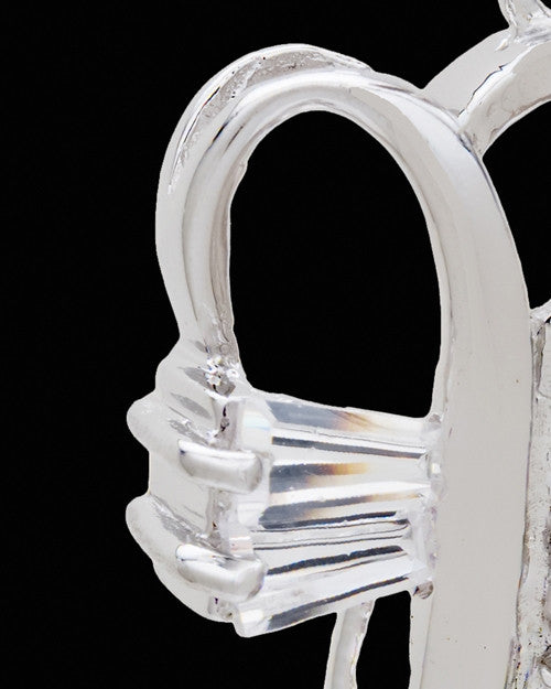 Silver Plated Expressions Cremation Urn Pendant