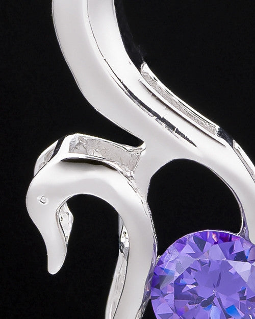 Sterling Silver Awakening Cremation Urn Pendant