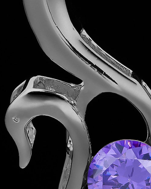 Black Plated Awakening Cremation Urn Pendant
