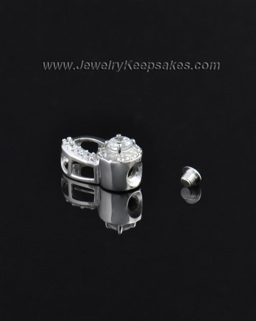 Sterling Silver Always Cremation Urn Pendant