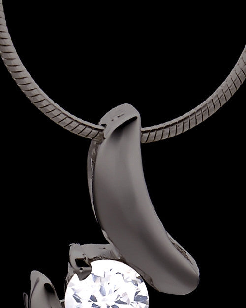 Black Plated Endless Love Keepsake Jewelry