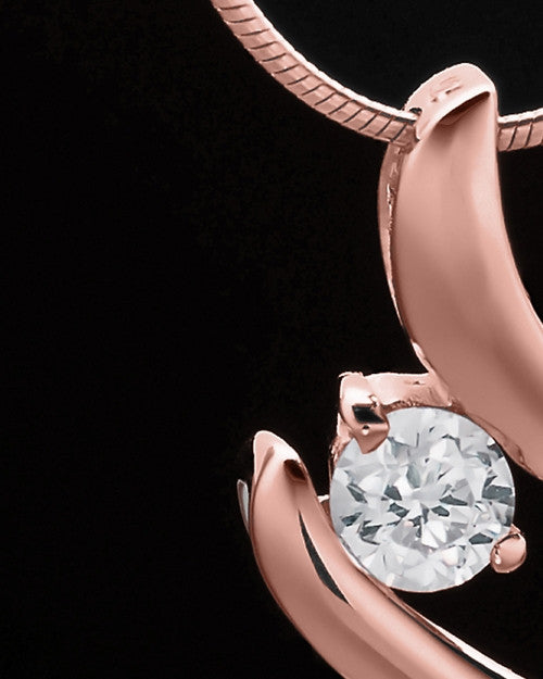 Rose Gold Plated Endless Love Keepsake Jewelry