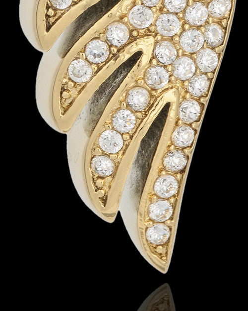 Gold Plated Soaring Spirit Cremation Urn Pendant