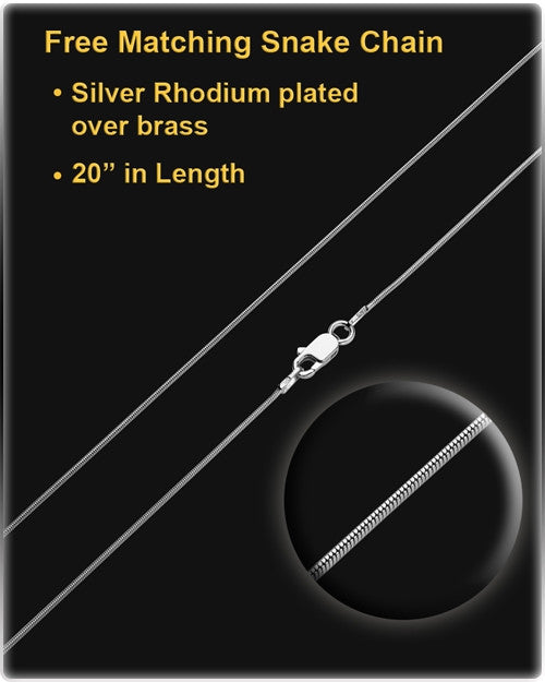 Sterling Silver May Soaring Spirit Cremation Urn Pendant
