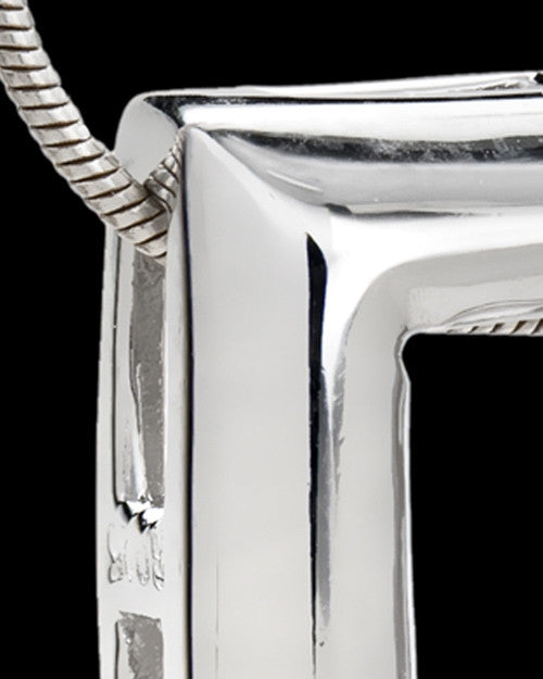 Silver Plated Bethany Cremation Urn Pendant