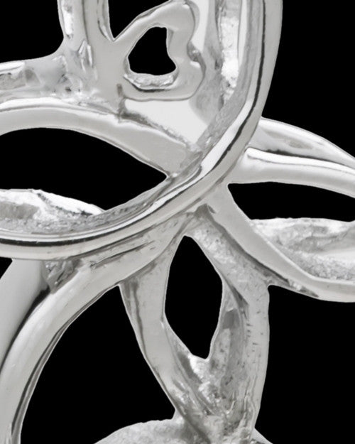 Silver Plated Ambrosia Cremation Urn Pendant