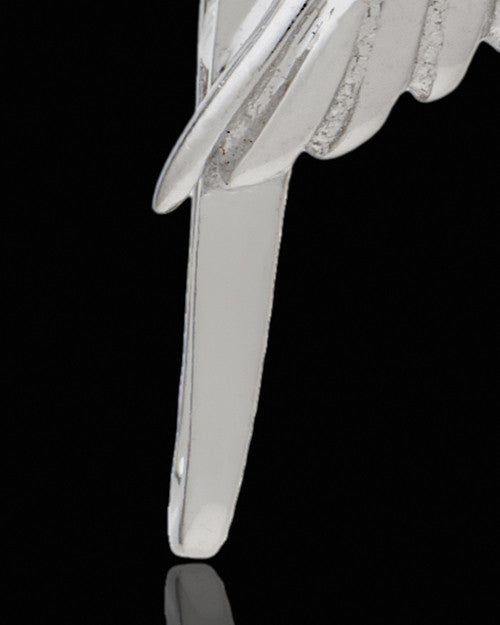 Engraved Sterling Silver Grace Cremation Urn Pendant Necklace