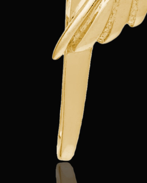 Grace Cremation Urn Pendant Gold Plated