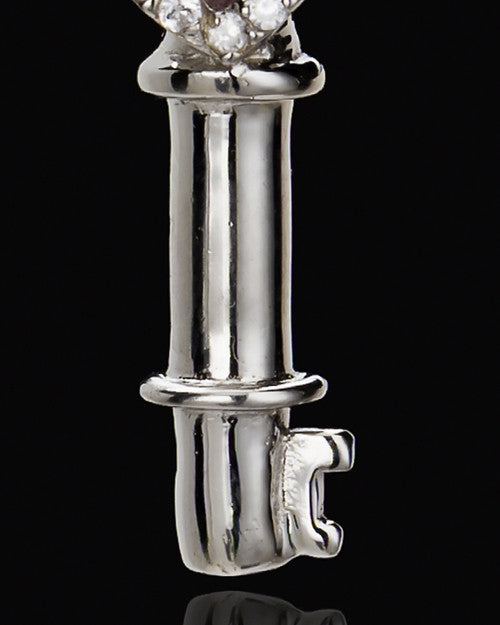 Sterling Silver Safekeeping Heart Cremation Urn Pendant