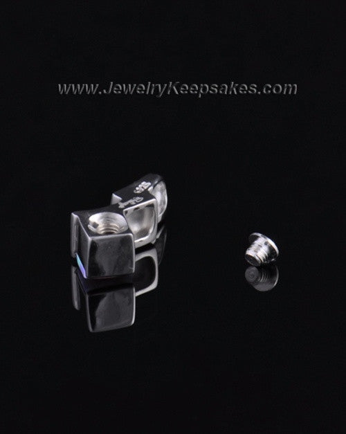 Silver Plated Legacy Cremation Urn Pendant