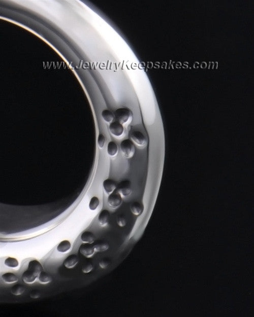 Sterling Silver Playful Round Pendant