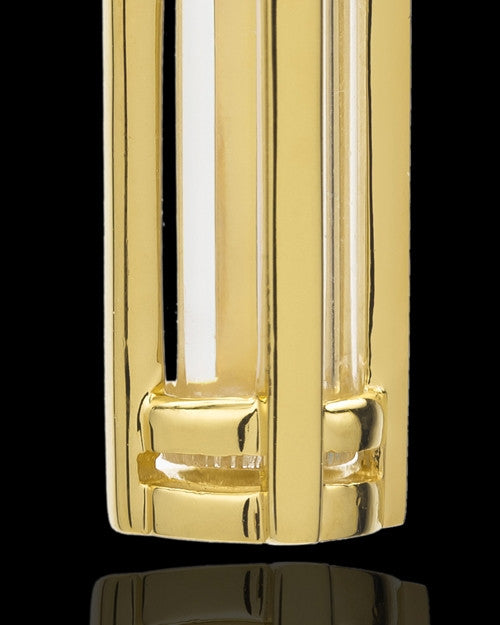 Hold Me Close Gold Plated Cylinder Keepsake