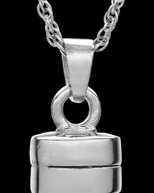 Sterling Silver Captivating Cylinder Keepsake