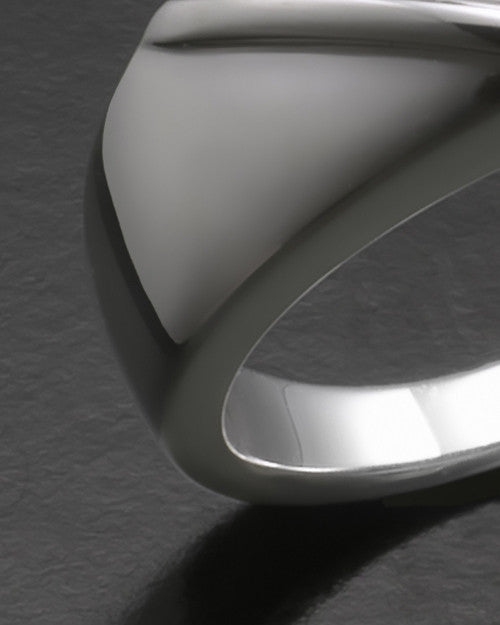 Ladies Silver Tender Cremation Ring
