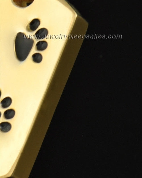 Gold Plated Taking a Stroll Keepsake