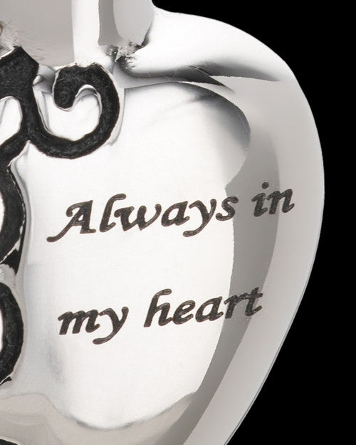 Stainless Decorative Heart Urn Pendant