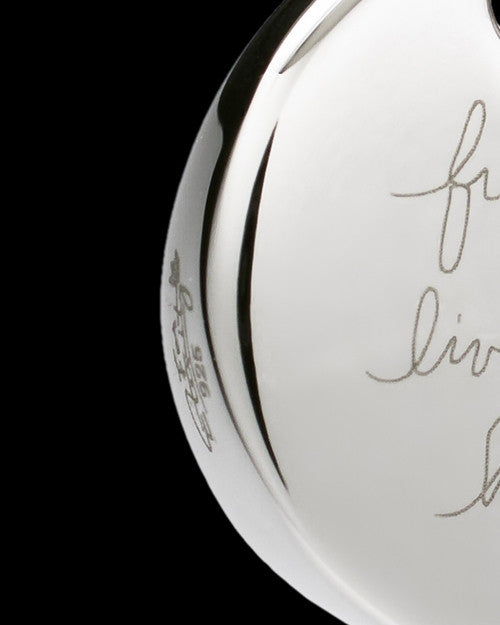 Sterling Silver Ambition Cremation Urn Pendant