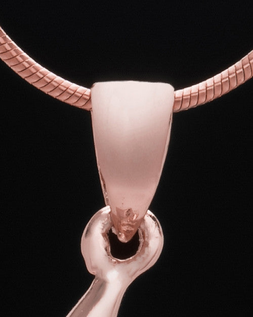 Rose Gold Plated "A" Keepsake Jewelry