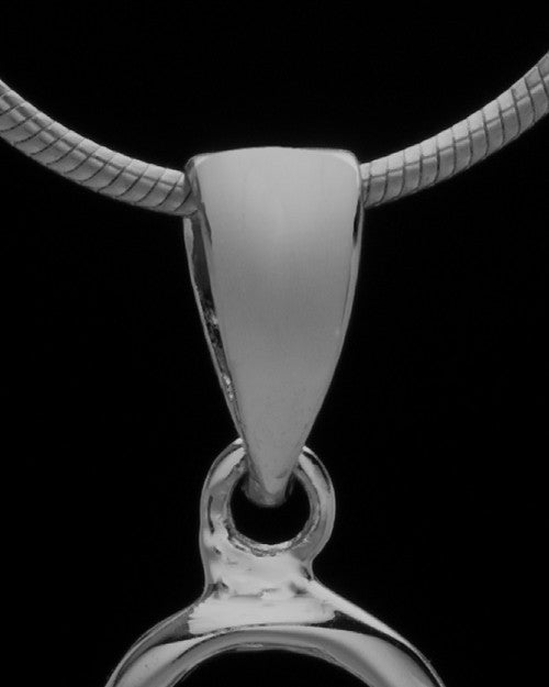 Black Plated "B" Keepsake Jewelry