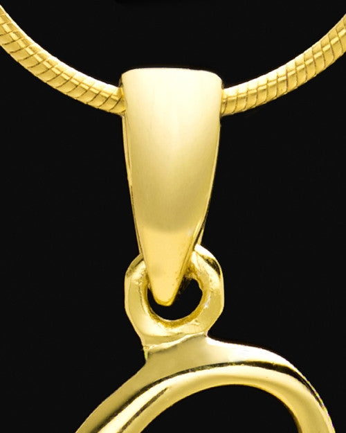 Gold Plated "C" Keepsake Jewelry