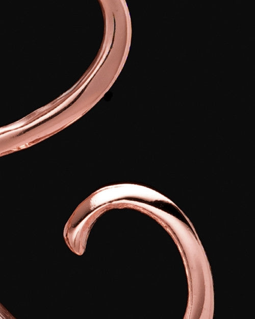 Rose Gold Plated "C" Keepsake Jewelry