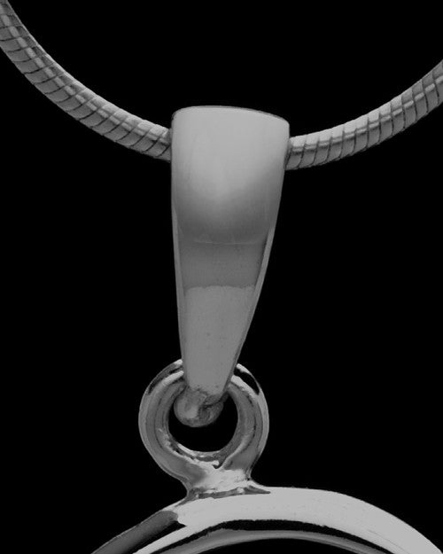 Black Plated "D" Keepsake Jewelry