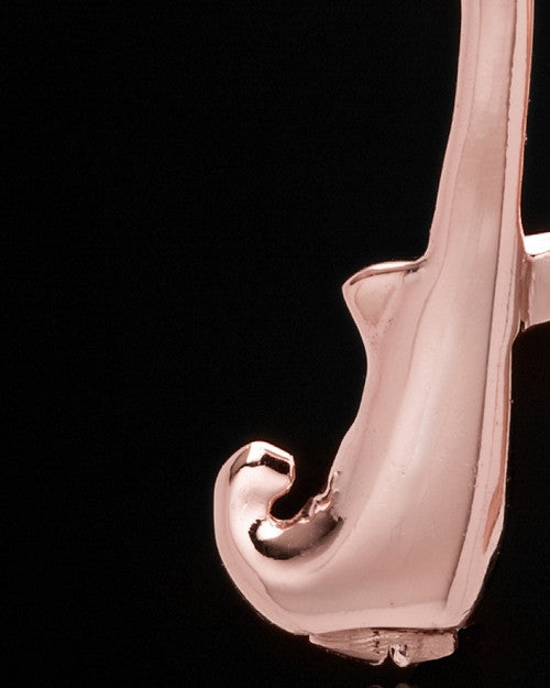 Rose Gold Plated "H" Keepsake Jewelry