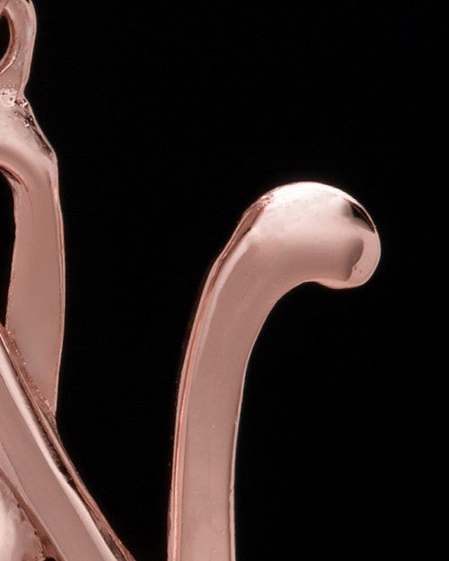 Rose Gold Plated "N" Keepsake Jewelry
