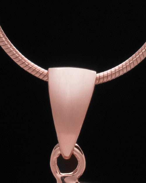 Rose Gold Plated "O" Keepsake Jewelry